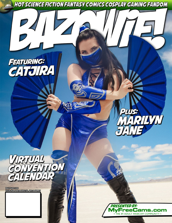Catjira Mortal Kombat Cosplay Showcased In BAZOWIE! Magazine