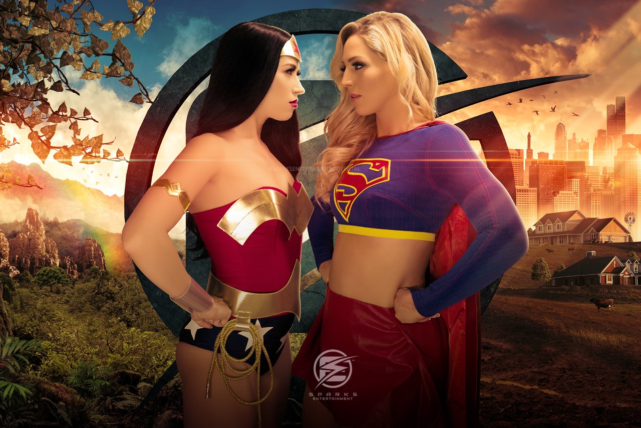 Sparks Entertainment Releases Highly-Anticipated Supergirl vs. Wonder Woman Scene