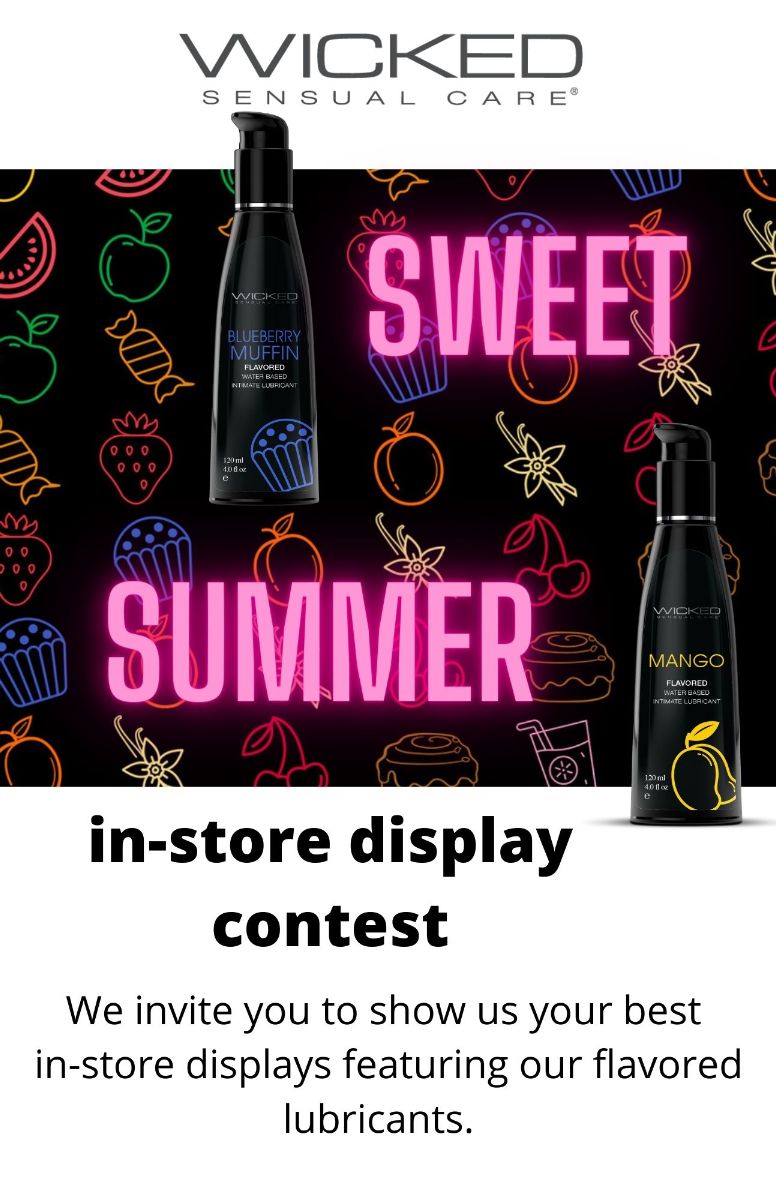 WICKED SENSUAL CARE Launches Sweet Summer  In-Store Retail Display Contest
