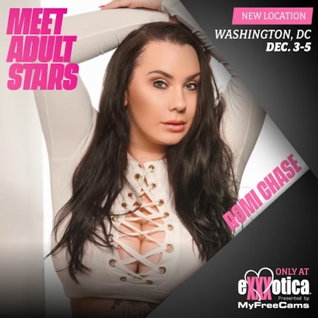 Romi Chase Appearing at EXXXOTICA Washington, DC This Weekend