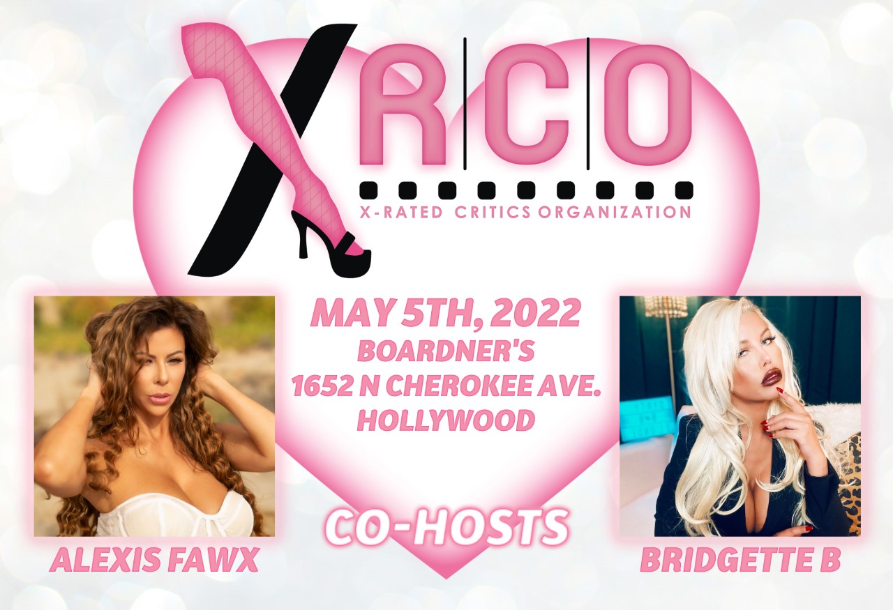 Bridgette B & Alexis Fawx to Co-Host 38th Annual XRCO Awards 2022 on May 5th. 