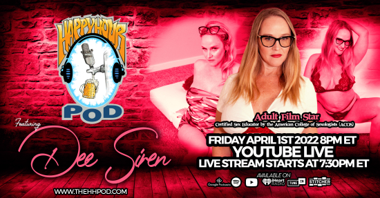 Dee Siren Goes Live On The Happy Hour Podcast April 1st