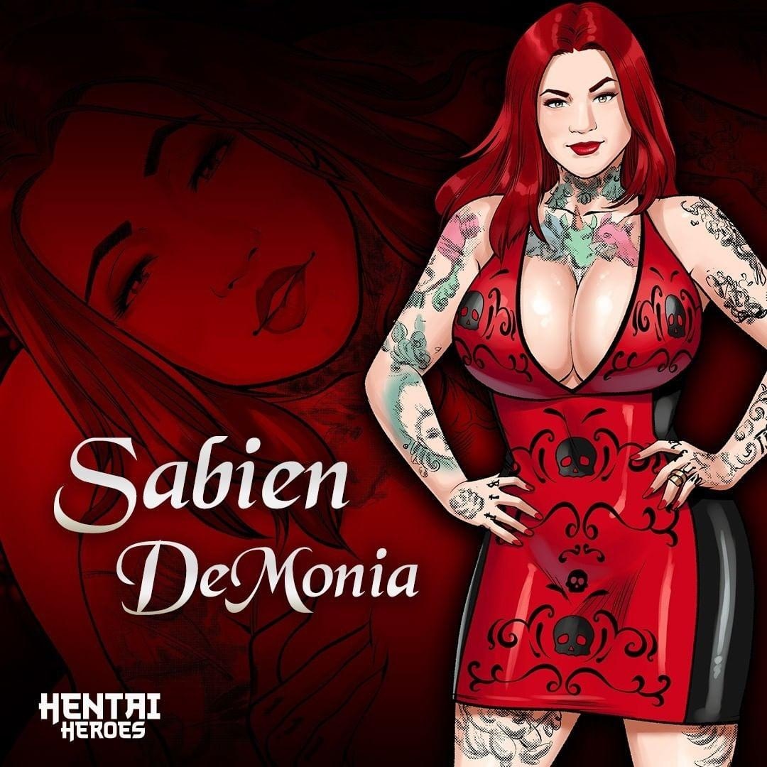Sabien DeMonia’s Hentai Heroes Character Officially Launches Today