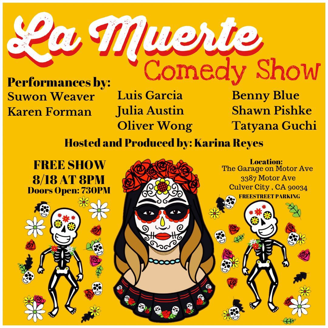 Oliver Wong Brings His Comedic Talents to La Muerte Comedy Show Thursday Night