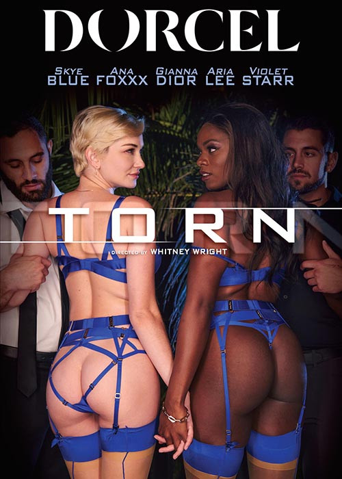 “…A Perfect Sky is ‘Torn'”  ANA FOXXX & SKYE BLUE Turn Illusion Into Something Real For DORCEL 