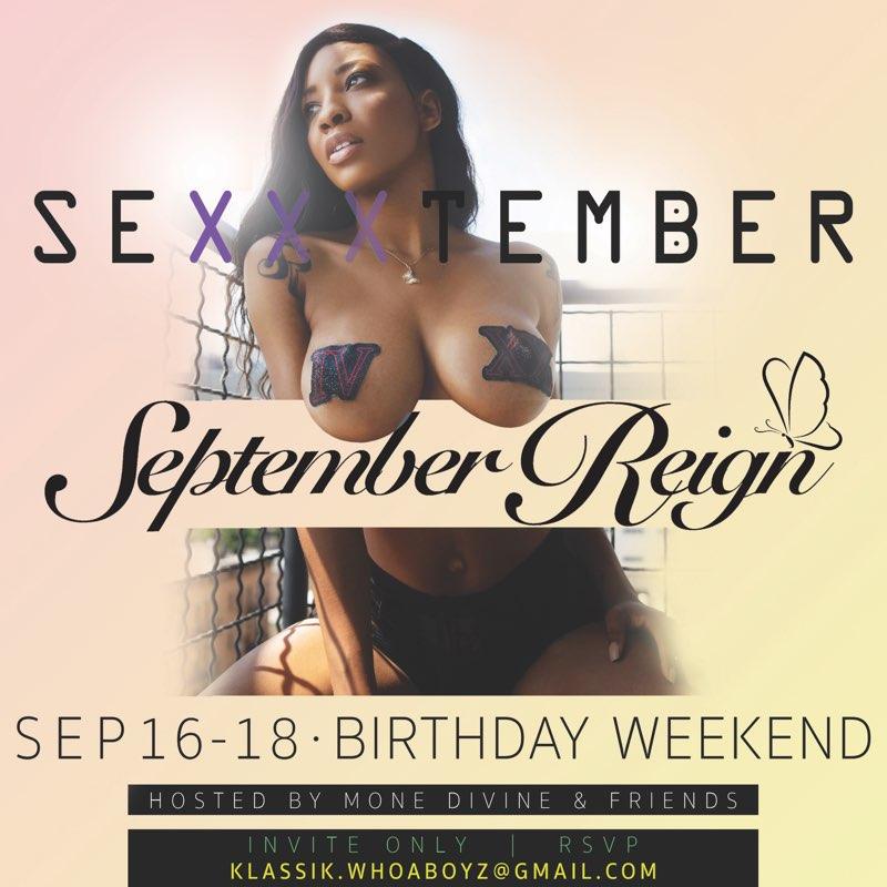 September Reign Celebrates her   Sexxxtember Birthday Weekend in New York City!