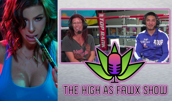 Alexis Fawx Jumps Into The Boxing Ring For High As Fawx Podcast