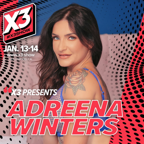 Meet Adreena Winters At The X3 Expo This Weekend!