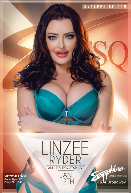 Linzee Ryder Headlines Sapphire Times Square