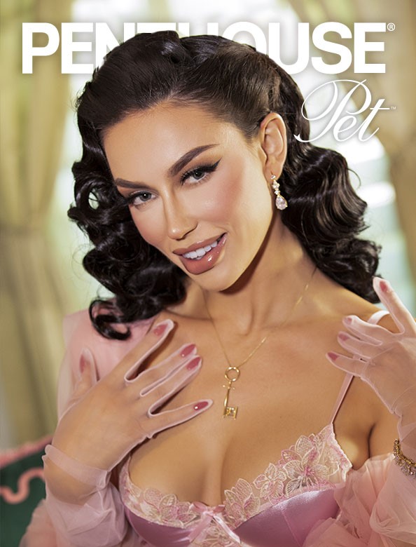 Penthouse Magazine Unveils Burlesque Star Bryona Ashly as the March 2023 Pet of the Month 