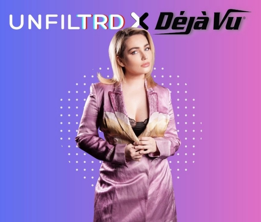 Stephanie Matto’s Fan Platform Unfiltrd Announces Partnership with Déjà Vu®
