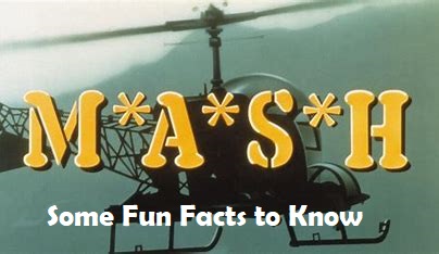 Things You May Not Have Known About the TV Show  M*A*S*H