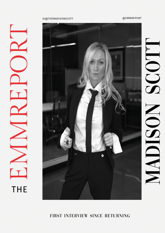 The EmmReport Sits Down With Madison Scott For Her First Interview Back And Releases It On Multiple Platforms In Multiple Formats Simultaneously.