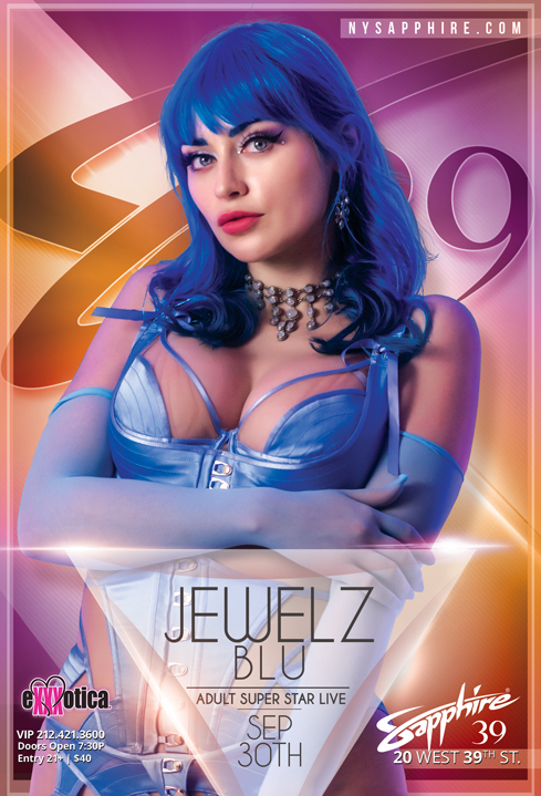 Jewelz Blu to Set the Stage Ablaze at New York’s Sapphire 39