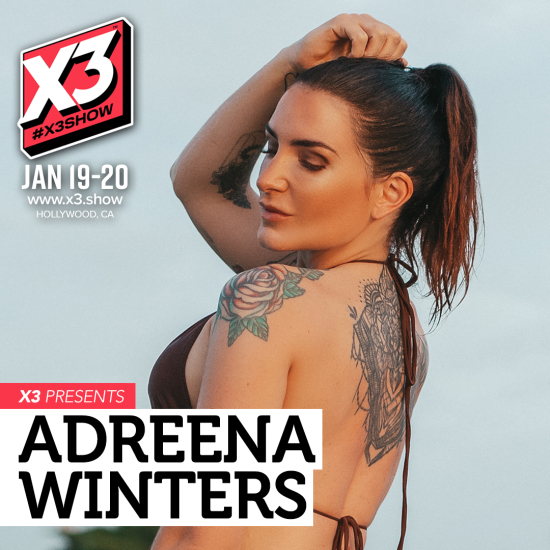 Adreena Winters Headed To X3 Show For Sexy Signing