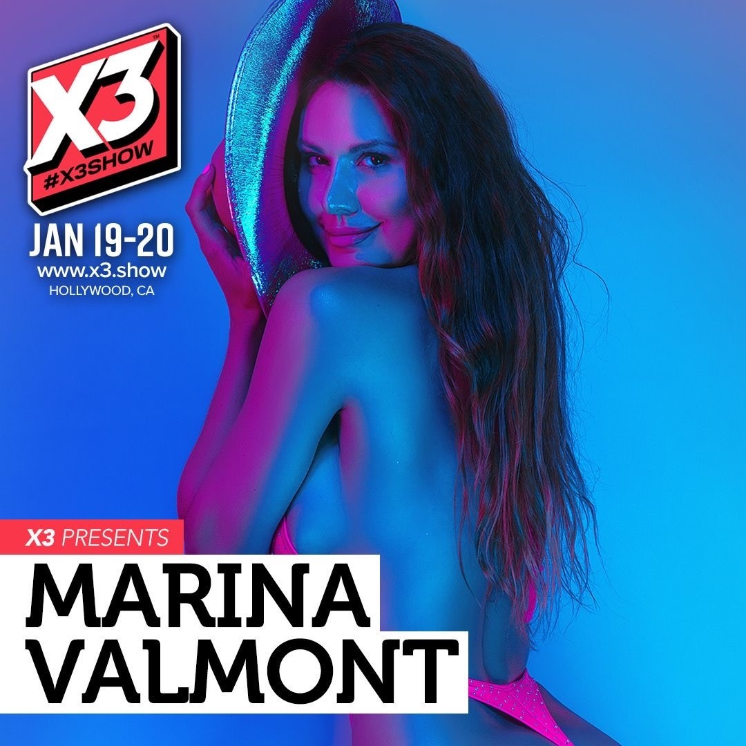 Marina Valmont Ready to Rock X3 at Cosplayground & XBIZ Awards Red Carpet
