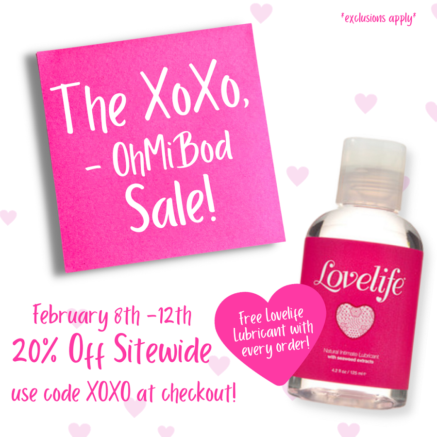 Love is in the Air as OhMiBod Unveils a Pair of Sweet Deals for Valentine’s Day