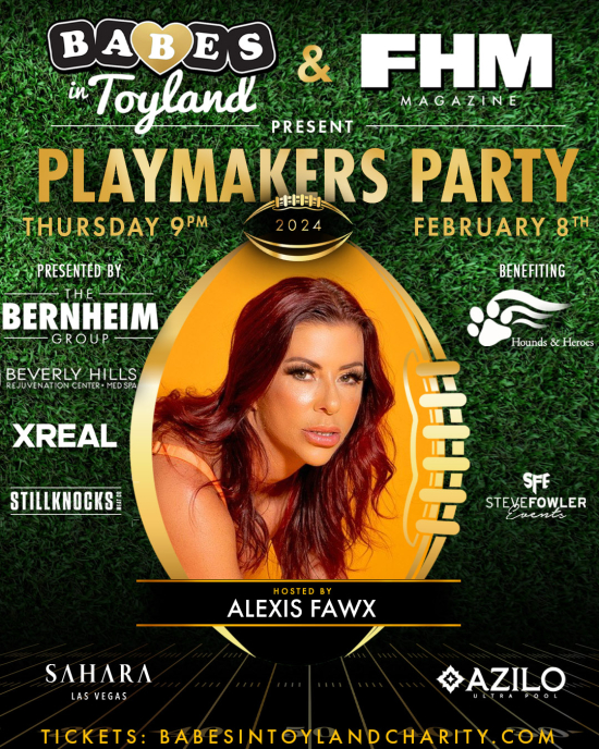 Alexis Fawx Hosts 3rd Annual ‘Playmaker’s Party’ in Las Vegas