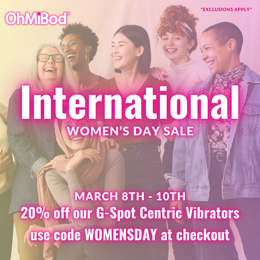 OhMiBod Celebrates Women’s History Month with a Pair of Exclusive Sales