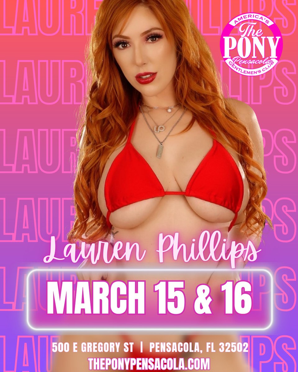 Lauren Phillips Headed to Pensacola, FL for Another Pony Feature