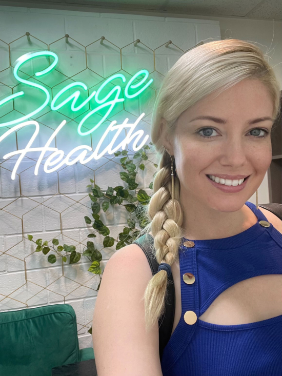 Charlotte Stokely Named Brand Ambassador for Sage Health Testing Facility