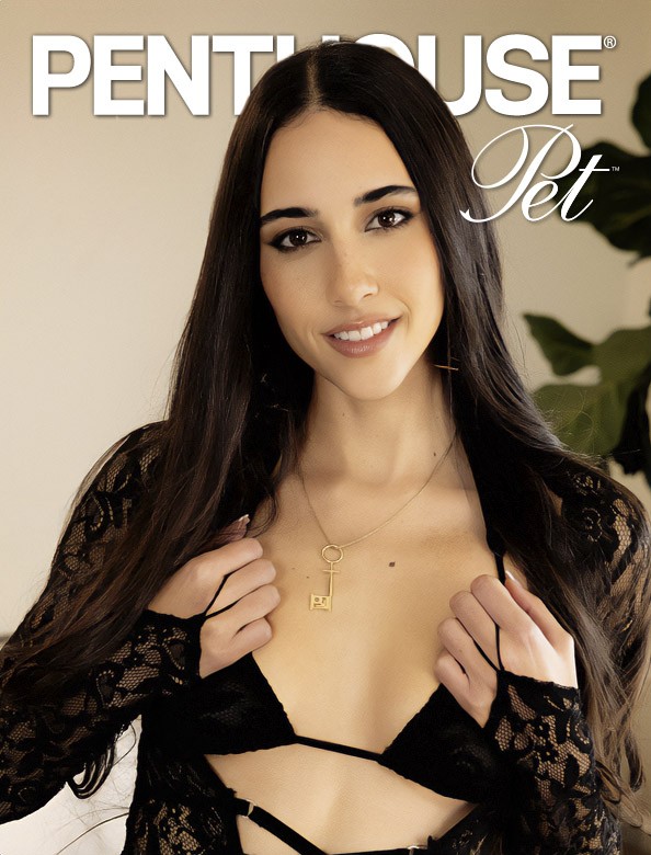 PENTHOUSE UNVEILS MARCH PET OF THE MONTH IZZY GREEN