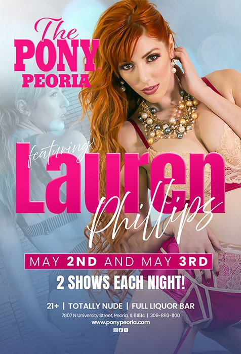 Lauren Phillips Appearing at The Pony Peoria
