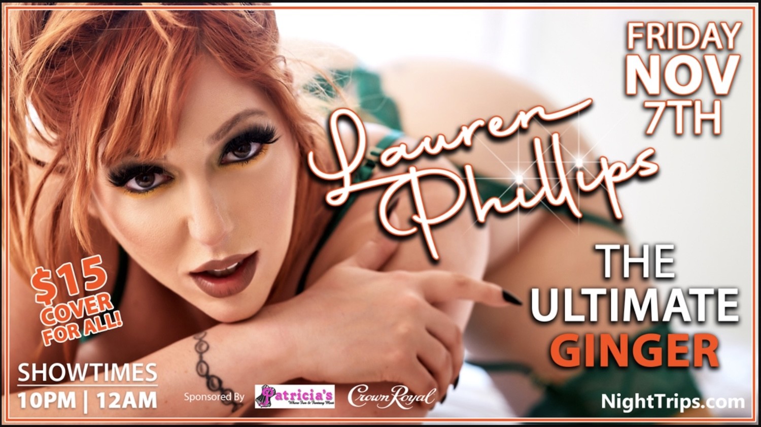 Lauren Phillips Featuring at Night Trips in Tulsa & OKC