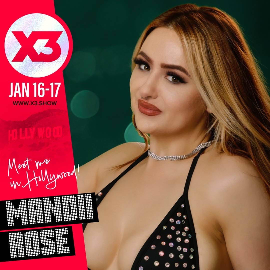 Mandii Rose Appearing at Her 1st X3