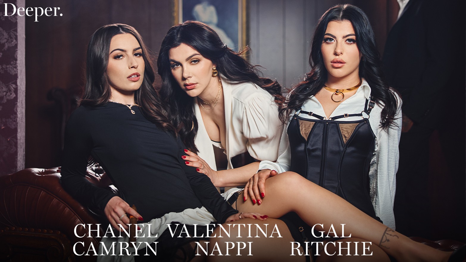 Valentina Nappi, Chanel Camryn, and Gal Ritchie Star in Sizzling Release On Deeper