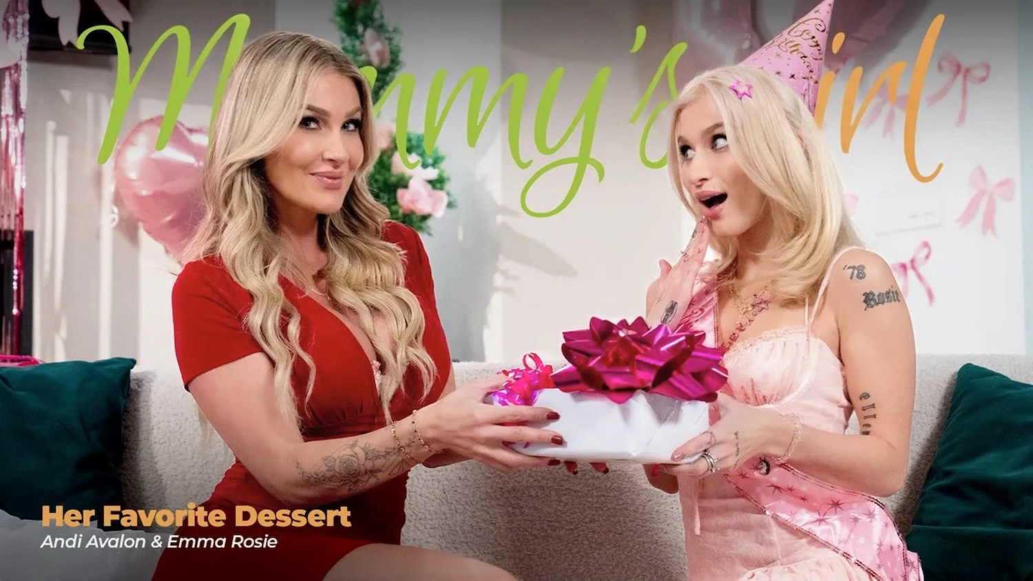 Andi Avalon Serves Dessert for Girlsway