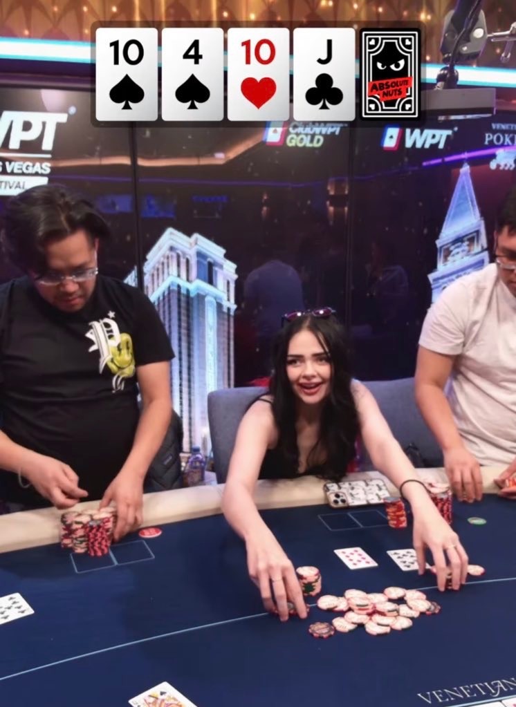 Bree Sky Plays Live Poker TONIGHT in Vegas