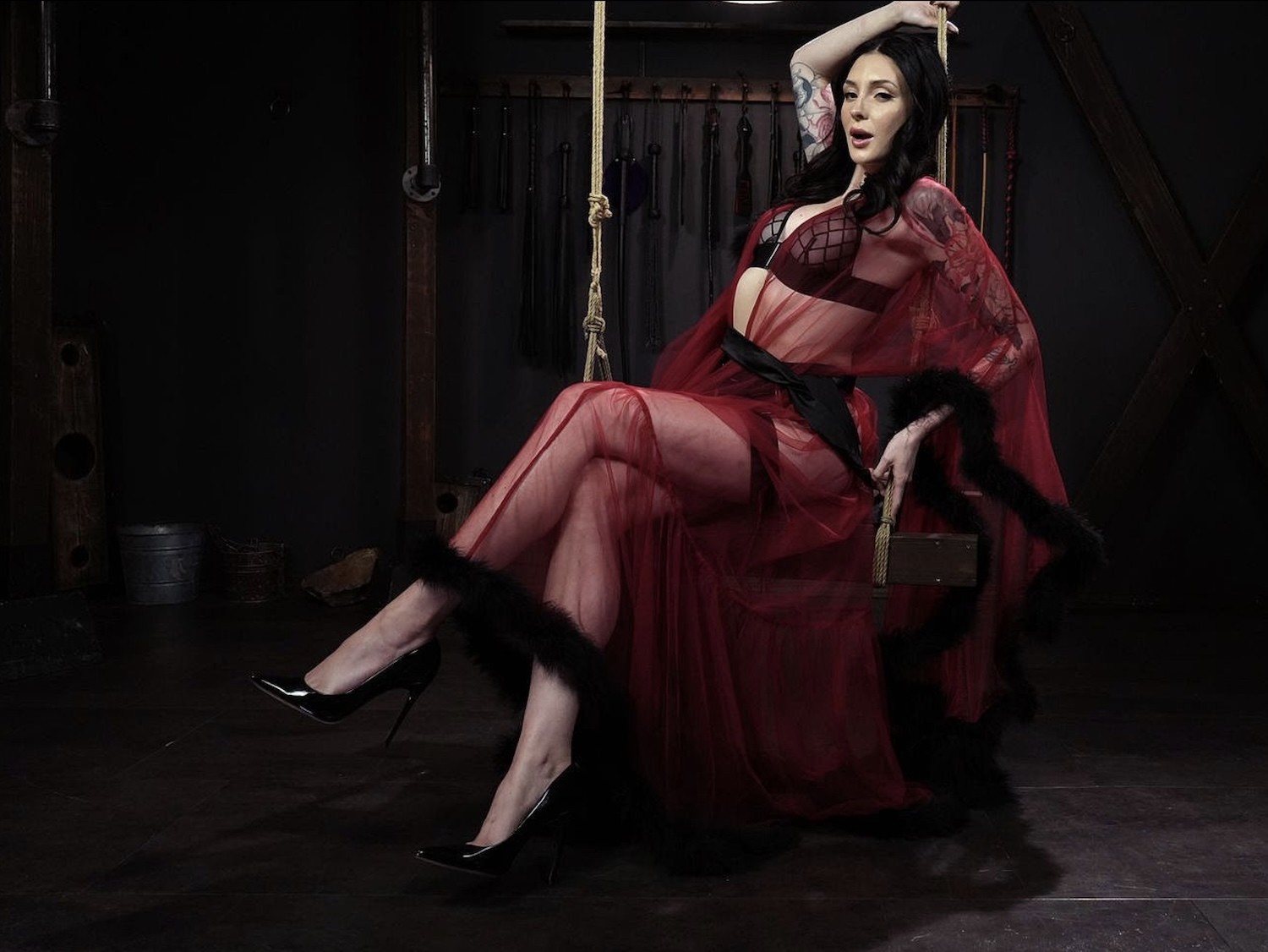 Charlotte Sins Goes Solo for Love Her Feet