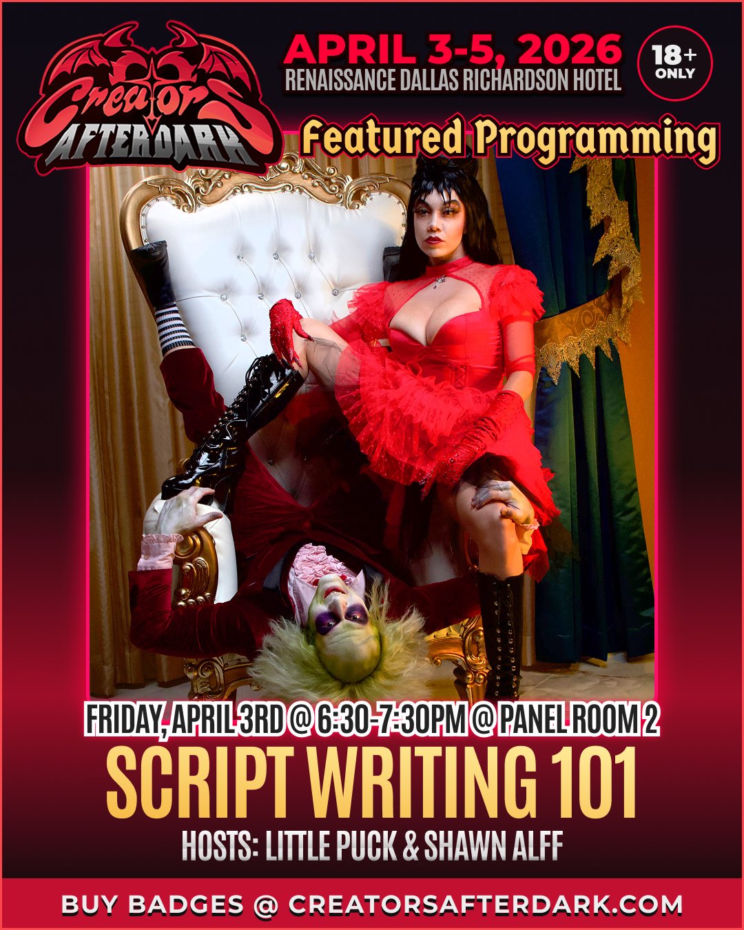 Little Puck Touches Down in Dallas for Creators After Dark