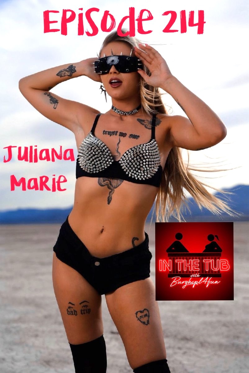 Juliana Maria Hops in the Tub with Burghcpl4fun