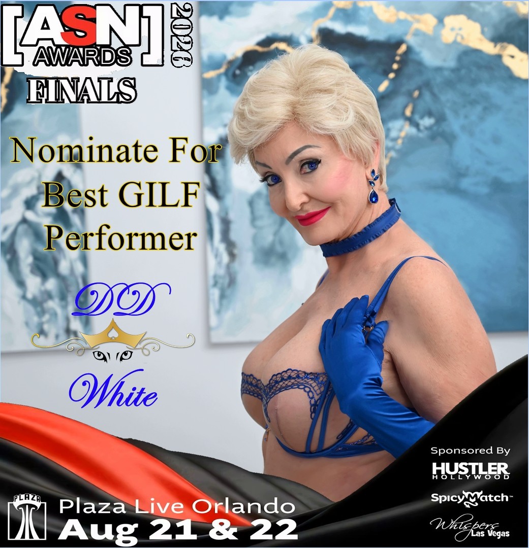 DD White Seeks Fan Votes in ASN Awards’ ‘Best GILF Performer’ Race