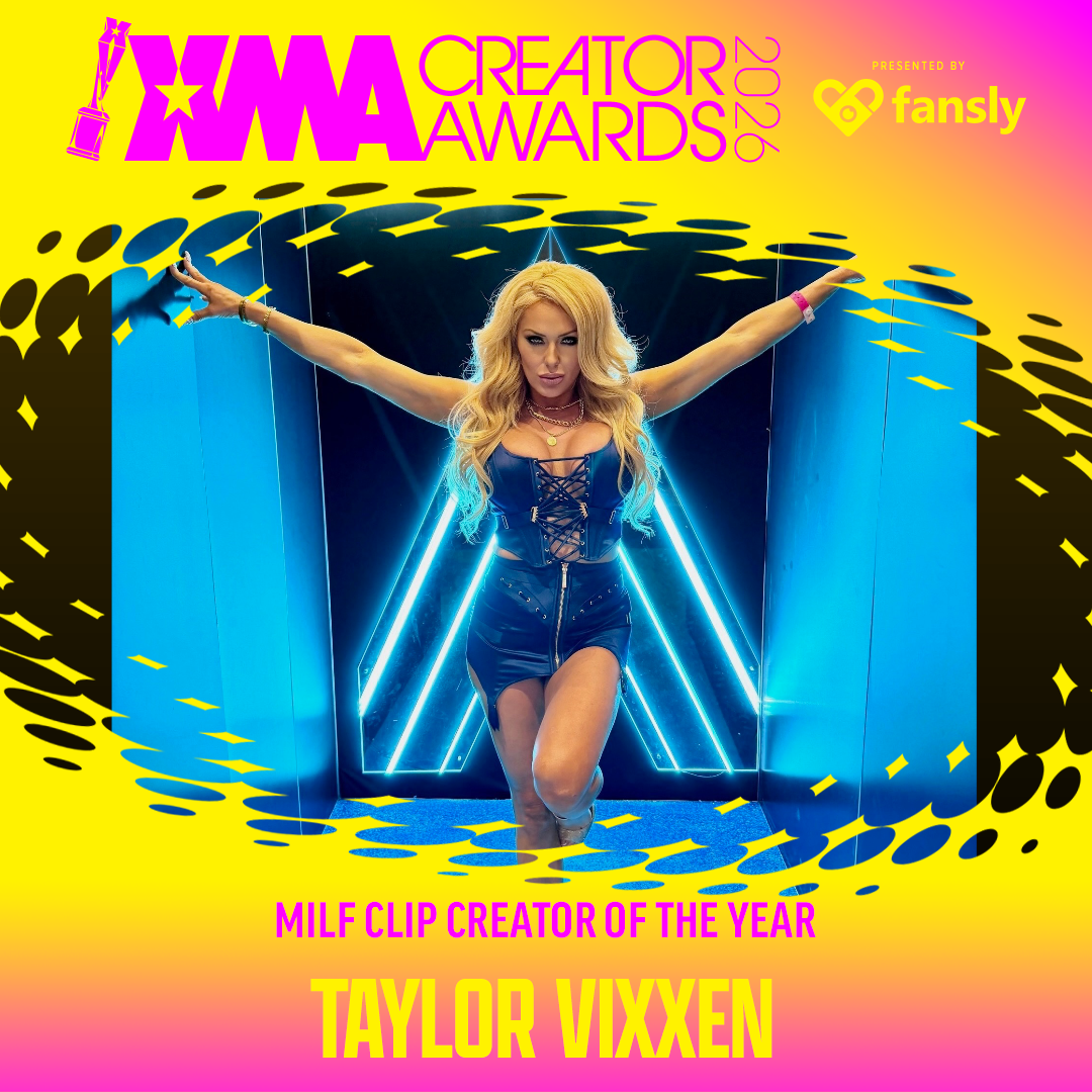 Taylor Vixxen Scores XMA Creator Award Nomination for ‘MILF Clip Creator of the Year’