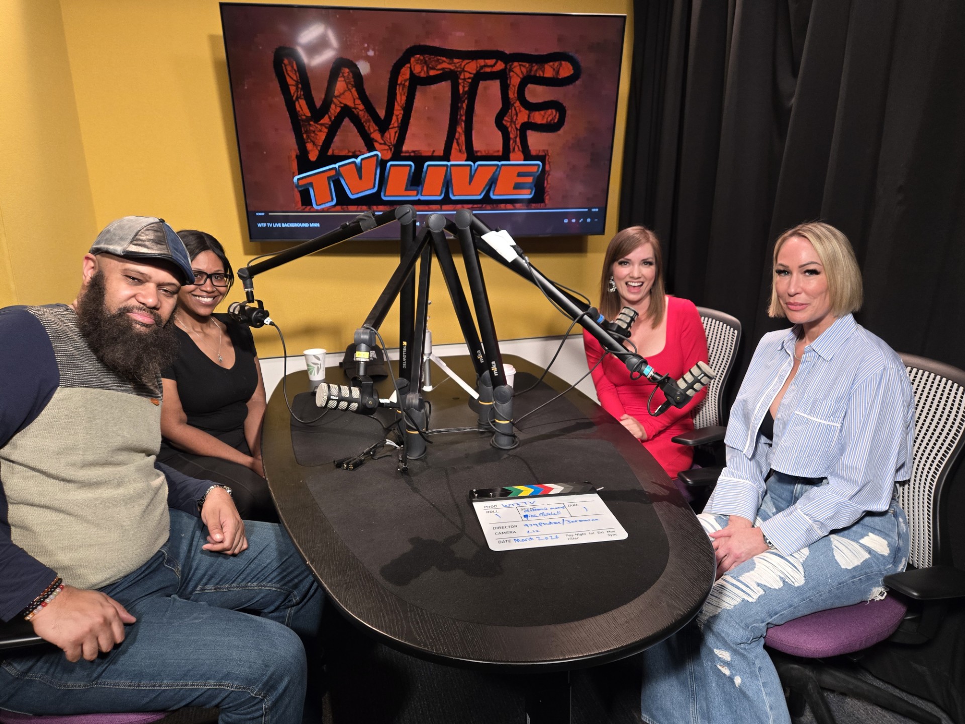 Mellanie Monroe & Nikole Mitchell Appear on WTF-TV
