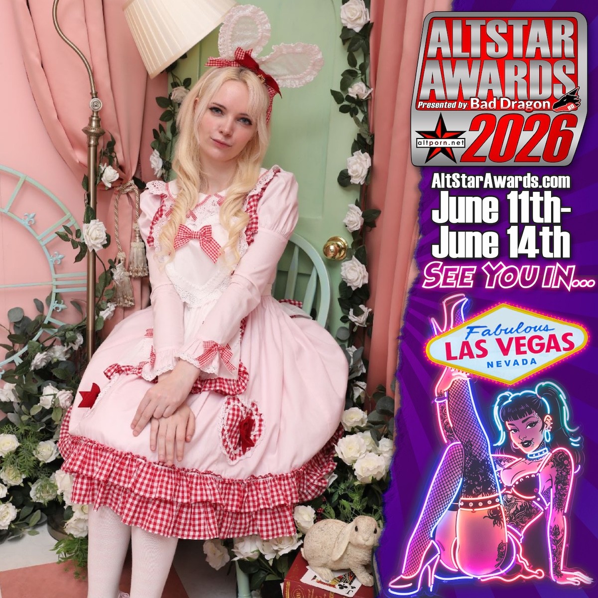 Amber Kawaii Receives 1st Industry Nom from AltStar Awards