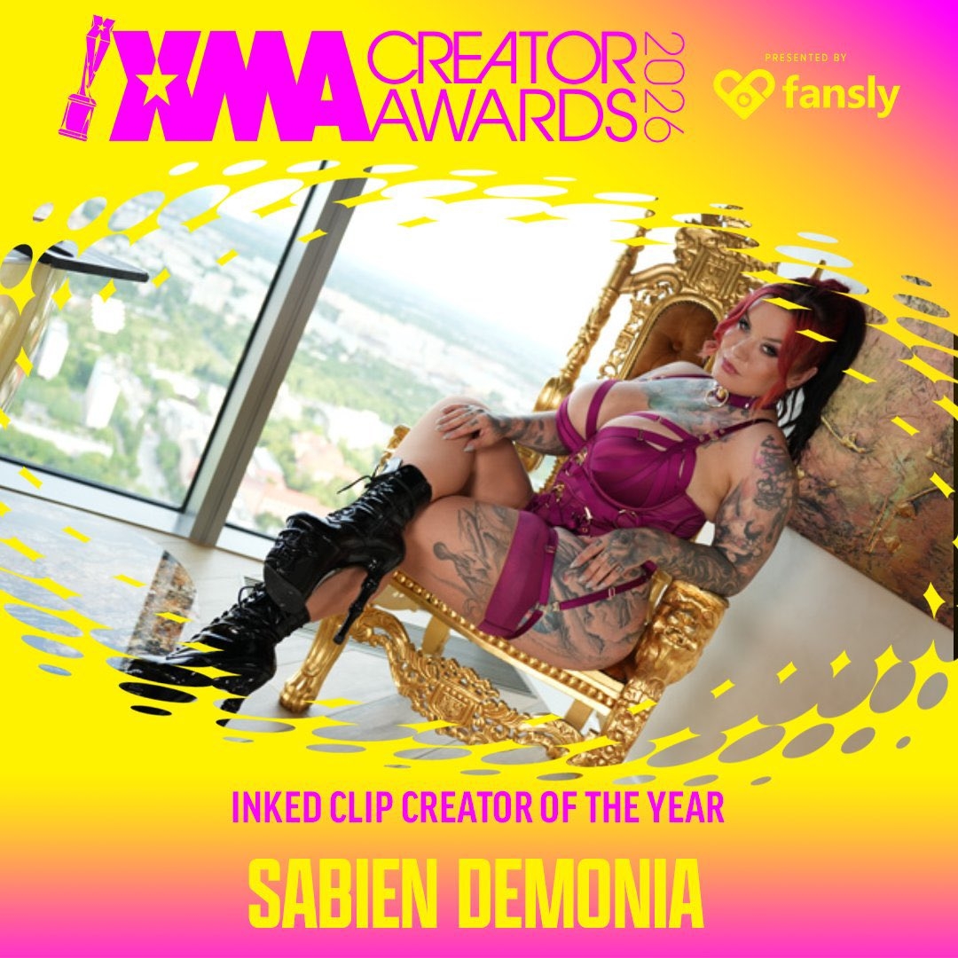 Sabien DeMonia Scores XMA Creator Awards Nomination for ‘Inked Clip Creator of the Year’