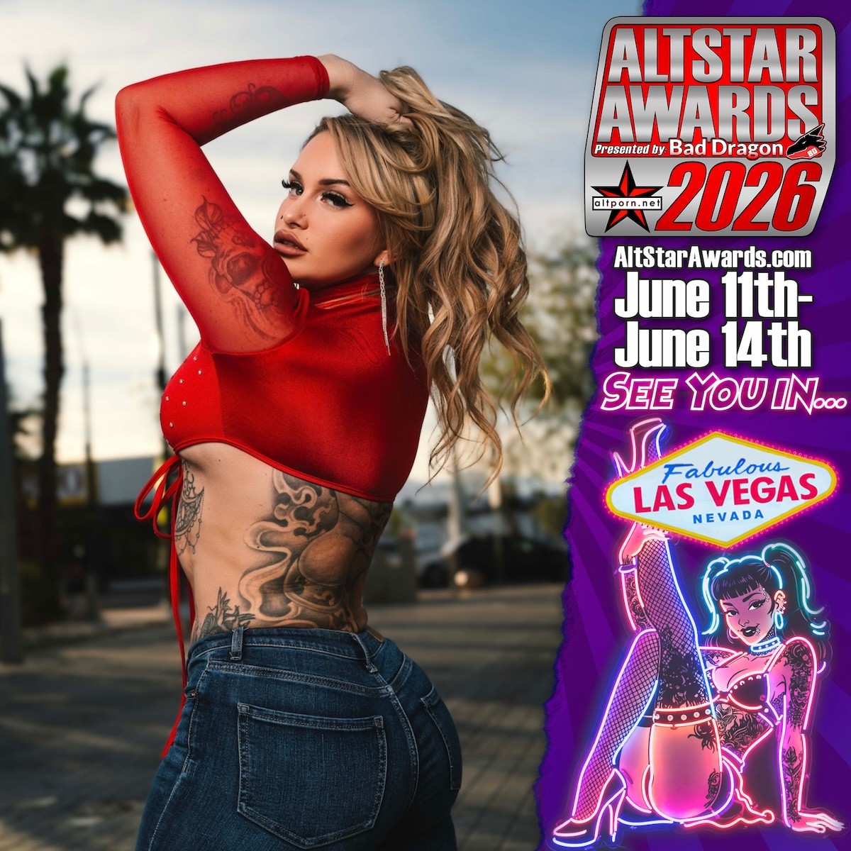 Stephanie Love Thanks Fans for AltStar Awards Noms