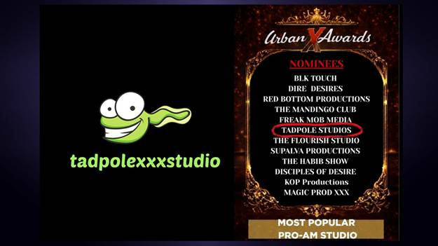 TadpoleXStudio Celebrates 2026 Urban X Awards Nomination