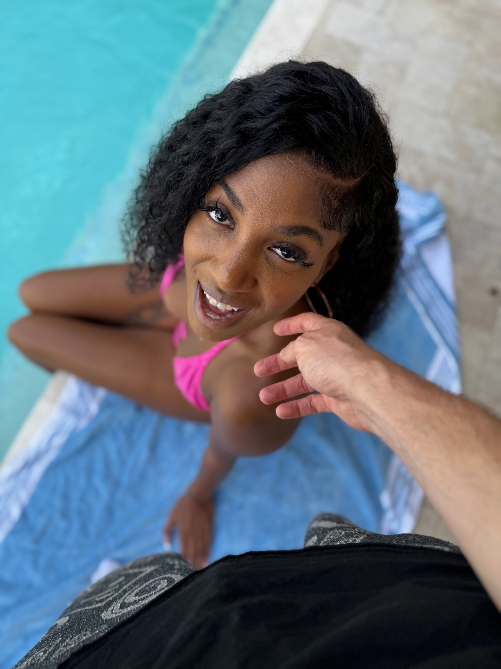 Naomi Noel Goes Off Script with Mr. Lucky POV in DarkFans Exclusive