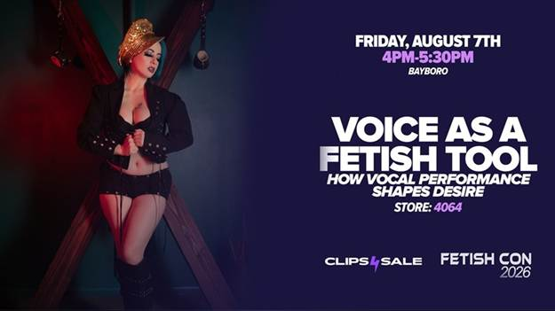 Goddess Lilith Teaching 2 Courses at Fetish Con XXIV, Plus Clips4Sale Panel