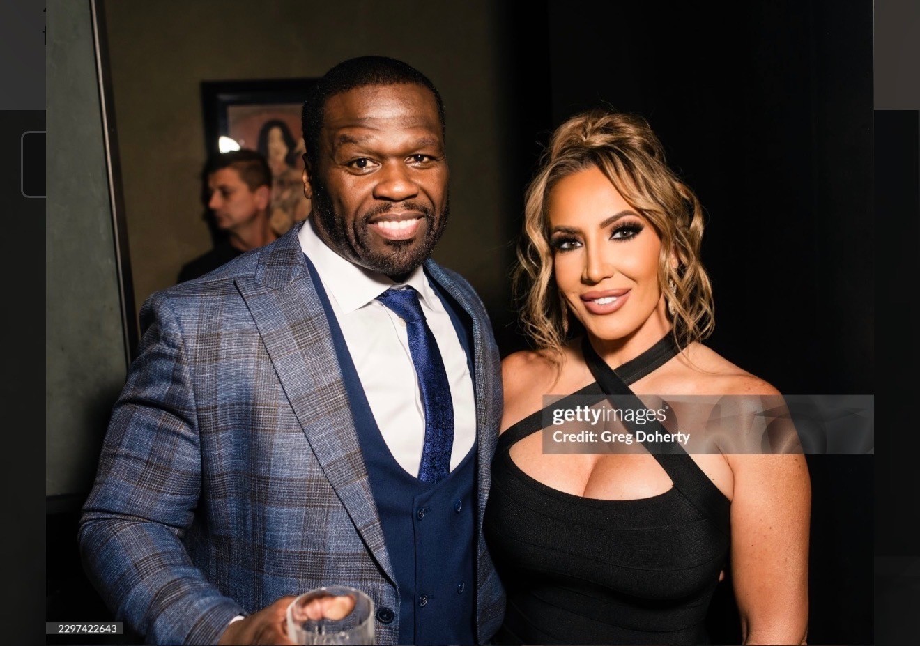 Richelle Ryan Celebrates 50 Cent Casino Game Headcrack