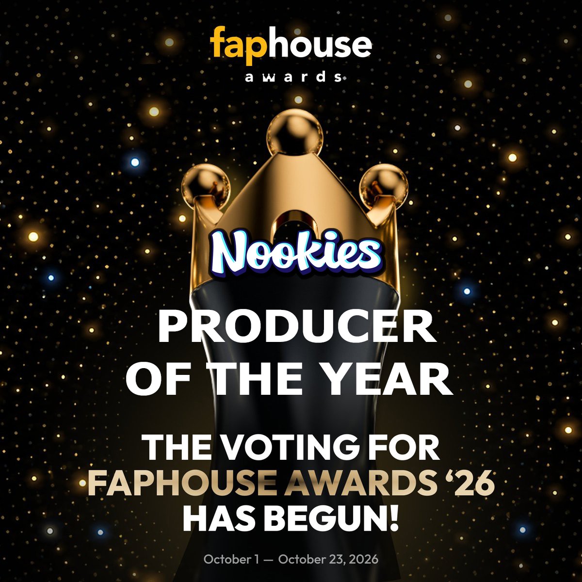 Nookies Goes for Two Peat at Faphouse Awards
