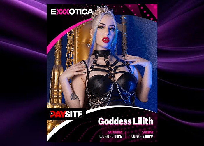 Gorgeous Goddess Lilith Appearing at NJ Exxxotica