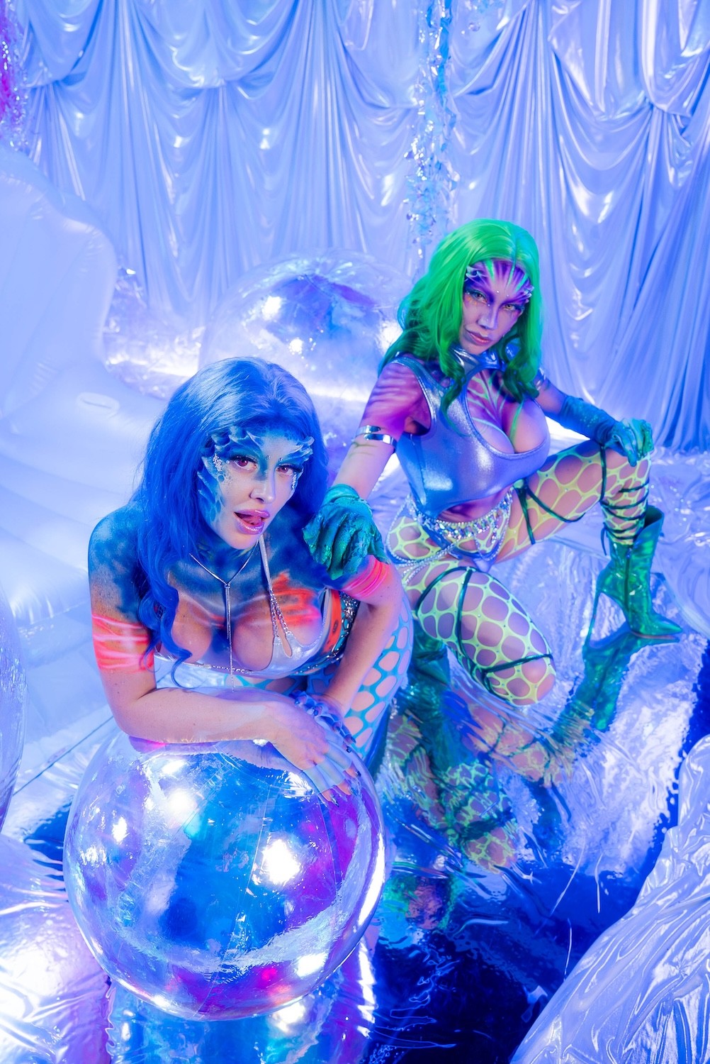 Jewelz Blu Drops All-Star Neon-Themed Collab