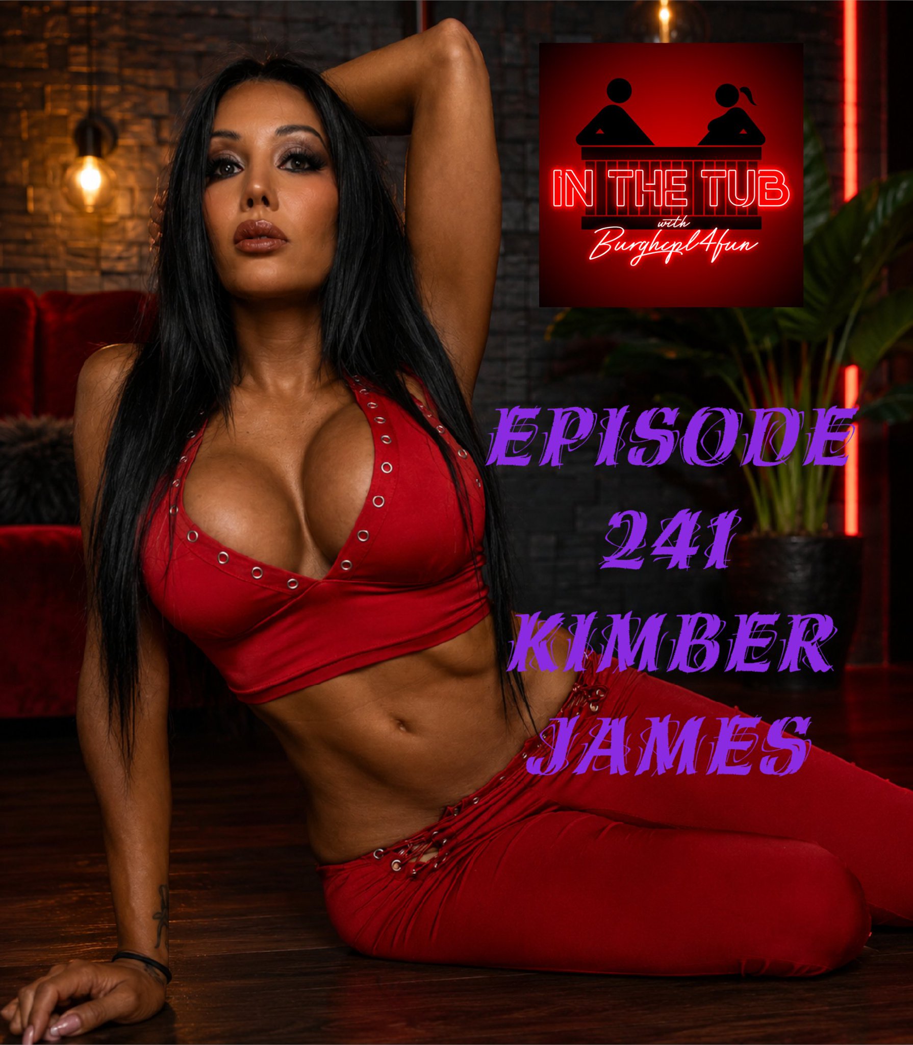 Trans Star Kimber James Guests on the “In The Tub” Podcast